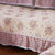 Bolly宝莱国际 舒适柔软全棉提丝印花绗缝沙发垫(美丽相约-紫 90*210cm)第4张高清大图