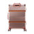 GENVAS/君华仕皮条款万向轮铝框拉杆箱旅行箱登机箱托运箱行李箱(玫瑰金 26寸)第3张高清大图