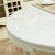 餐桌 实木餐桌 简欧式伸缩圆形餐桌椅组合 可折叠简欧椭圆餐桌1A2 白色 一桌六椅(白色)第4张高清大图