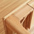 恒兴达 日式全实木书桌欧式简约现代学习桌白橡木双人写字台办公桌(原木色 1.2米单书桌)第5张高清大图