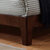 紫茉莉 1.8米双人床 卧室家具 实木床 北欧床 全实木床(原木色 裸床+椰棕床垫)第3张高清大图