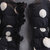 贝壳元素宝宝波点棉衣 冬装新款女童童装儿童加厚外套wt5832(100 黑色)第3张高清大图