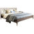 进畅家具 床 实木床简约现代双人床1.8米1.5m北欧白蜡木床新中式卧室婚床(1.5*2米（胡桃色） 床)第5张高清大图