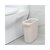 卫生间厨房缝隙垃圾桶 家用无盖塑料压圈垃圾桶 长方形夹缝垃圾桶(杏 色)第3张高清大图