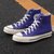 Converse匡威女鞋2022新款Chuck 70高帮紫色休闲帆布鞋板鞋170550(170550/主图款 36.5)第5张高清大图