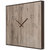 汉时（Hense）欧式时尚简约电表箱装饰实木挂钟客厅创意静音石英时钟HW363(胡桃木小号)第4张高清大图
