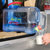 水桶家用储水车载PC塑料手提食品矿泉纯净水箱大号带盖龙头蓄水桶tp8912(红色)第5张高清大图