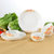 4个米饭碗+4根勺子+2个8英寸菜盘子碟子餐具套装油上彩日式青花瓷陶瓷器喝汤碗家用韩式第2张高清大图