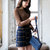 Mistletoe韩版纯色新款圆领女套头薄款百塔修身长袖针织打底衫(深卡其色 XL)第2张高清大图