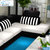 莫忘爱家现代小户型布艺沙发简约客厅可以拆洗转角沙发组合家具(2号色黑色 脚踏0.7*1.0米)第4张高清大图