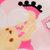 亚光HELLO KITTY凯蒂猫小熊纯棉浴巾 卡通儿童纯棉吸水大浴巾(粉色)第4张高清大图