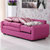 阿诗兰 家具 客厅小户型布艺沙发 宜家创意沙发 布沙发可拆洗 现代时尚沙发组合 A9008(玫紫色 全套组合三人位+脚踏(可拆洗))第3张高清大图
