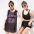 新款游泳衣三件套女分体保守学生韩版性感遮肚显瘦大码比基尼泳装(2941 粉色三件套 XL （110-120斤）)第4张高清大图