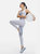 【金晨同款】hotsuit后秀运动文胸春季新款内衣高强度健身拉链bra(银白色 XXXL)第5张高清大图
