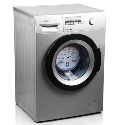 博世(BOSCH) XQG65-20268(WAE20268TI) 6.5公斤 变频滚筒洗衣机(银色) 智能系统 超快15分钟