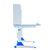 风里希儿童学习桌可升降儿童书桌儿童学习桌椅套装儿童写字桌椅(蓝色（02+02）)第5张高清大图