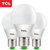 TCL照明 led灯泡节能球泡灯 E27螺口球泡超亮led单灯光源(5W LED暖黄光 3只装)第3张高清大图
