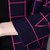 娇维安 春季女装短外套 韩版毛衣针织衫 圆领格子图案针织开衫 女(黑色 均码)第5张高清大图