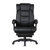 野火 电脑椅按摩椅子办公椅家用转椅老板椅9015A(黑色(6位按摩)可躺170度 牛皮)第5张高清大图