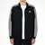 Adidas阿迪达斯外套男装2021秋季新款运动服立领上衣梭织男士夹克H46099(黑色/白 3XL)第4张高清大图