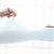 夏季韩版冰丝冰袖女士防晒袖套男士户外骑行针织手臂套袖现货批发(露指款（简装） 浅紫色)第3张高清大图