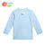 贝贝怡婴儿冬季纯棉保暖上衣男女宝宝高领长袖T恤 154S097(天蓝 80cm)第2张高清大图
