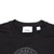 Burberry博柏利/巴宝莉 女士棉质圆领短袖T恤 80360241(黑色徽标图案 XS)第3张高清大图