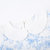 Petitkami2021秋冬婴童花卉印花彼得潘领长袖长裤分体套装(90 蓝色)第5张高清大图