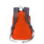 瑞世（SUISSEWIN） 休闲时尚双肩包可折叠电脑背包运动包轻便收纳携带户外旅行包(橙色 小包为折叠效果)第3张高清大图