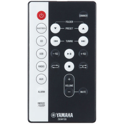 雅马哈（Yamaha）TSX-B141 迷你音响 蓝牙音箱 CD机/FM收音机（黑色）