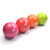 JOINFIT 健身球 瑜伽灌沙球 瑜伽训练健身手球 PVC实心球 软式重力球(绿色 小号1磅)第3张高清大图