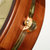 汉时（Hense)欧式复古实木装饰挂钟客厅轻奢静音双面钟HDS19(棕色实木外框-黄铜支架)第4张高清大图