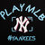 MLB情侣涂鸦黑色NY短袖T恤(黑色 XS)第4张高清大图