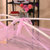 奥妮菲娅家纺 床上用品儿童蒙古包蚊帐(粉红 1.5米床)第3张高清大图