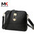 莫尔克（MERKEL）韩版新款时尚编织包贝壳包小包包斜挎包单肩包女士包女包LDE2022(黑色 小)第5张高清大图