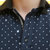 G.K 新款夏装时尚印花纯棉短袖POLO衫男士 D702T379(藏青 L)第2张高清大图