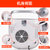 美的（Midea）NTB20-15L暖风机/电暖器 快速加热 居浴两用 三档调节 安全防水 取暖器NTB20-15LW(NTB20-15L)第5张高清大图