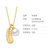 佐奈美（SANAMI）丘比特之爱925银淡水珍珠项链，一款多用(金色 商家自定义)第7张高清大图