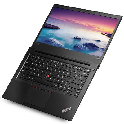 ThinkPad E480（2TCD）14英寸窄边框商务娱乐本（i3-7130U 4G 500G 集显 Win10）黑色