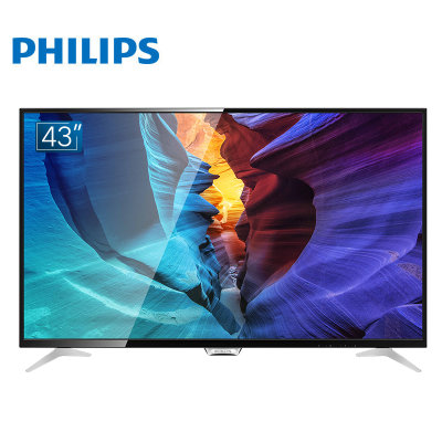 飞利浦（Philips）43PFF5081/T3 43英寸 全高清 智能网络WiFi 平板液晶电视 家用客厅可壁挂电视机