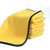 JIAOBO娇帛 多功能车用家用速干毛巾（新疆西藏青海不发货）(黄色+灰色 一条装)第3张高清大图