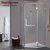 Neptum莱博顿直角方形淋浴房 NWK304不锈钢系列 卫生间玻璃隔断 浴室屏风门  方形 一字型 钻石形淋浴房(每平方计价 304不锈钢)第3张高清大图