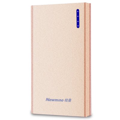 纽曼（Newmine）C800移动电源（金色）8400毫安充电宝 双USB高效输出 超强兼容 智能匹配