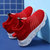 茂足童鞋1953 童鞋2021年新款 网面透气运动鞋子 网鞋 高弹儿童鞋(红色 37)第3张高清大图