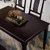 皮耐迪 新中式实木餐桌椅组合长方形桌子餐厅家用饭桌(一桌四椅 1.3m)第4张高清大图