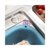 果蔬清洗沥水收纳篮 多功能厨房水槽碗筷架海绵擦抹布果皮整理盒(清新绿)第4张高清大图