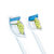 飞利浦(PHILIPS) 电动牙刷头 钻石炫亮型 4支标准+2支迷你 白色 HX6066/05(HX6066/05)第3张高清大图