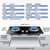 美的（Midea）CXW-180-DJ118+Q213B烟灶套餐（14.5风量 900尺寸面板近吸式吸油烟机 琴键控制)(液化气)第3张高清大图
