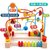 婴儿童绕珠多功能智力积木玩具串珠男孩女孩0宝宝1-2-3岁半早教(水果绕珠+智力盒+彩盒塔)第2张高清大图