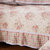 Bolly宝莱国际 舒适柔软全棉提丝印花绗缝沙发垫(美丽相约-粉 90*160cm)第3张高清大图